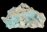 Powder Blue Hemimorphite - Mine, Arizona #118454-2